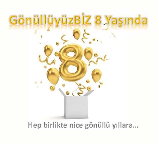 Gönüllüyüzbiz 8 Yaşında